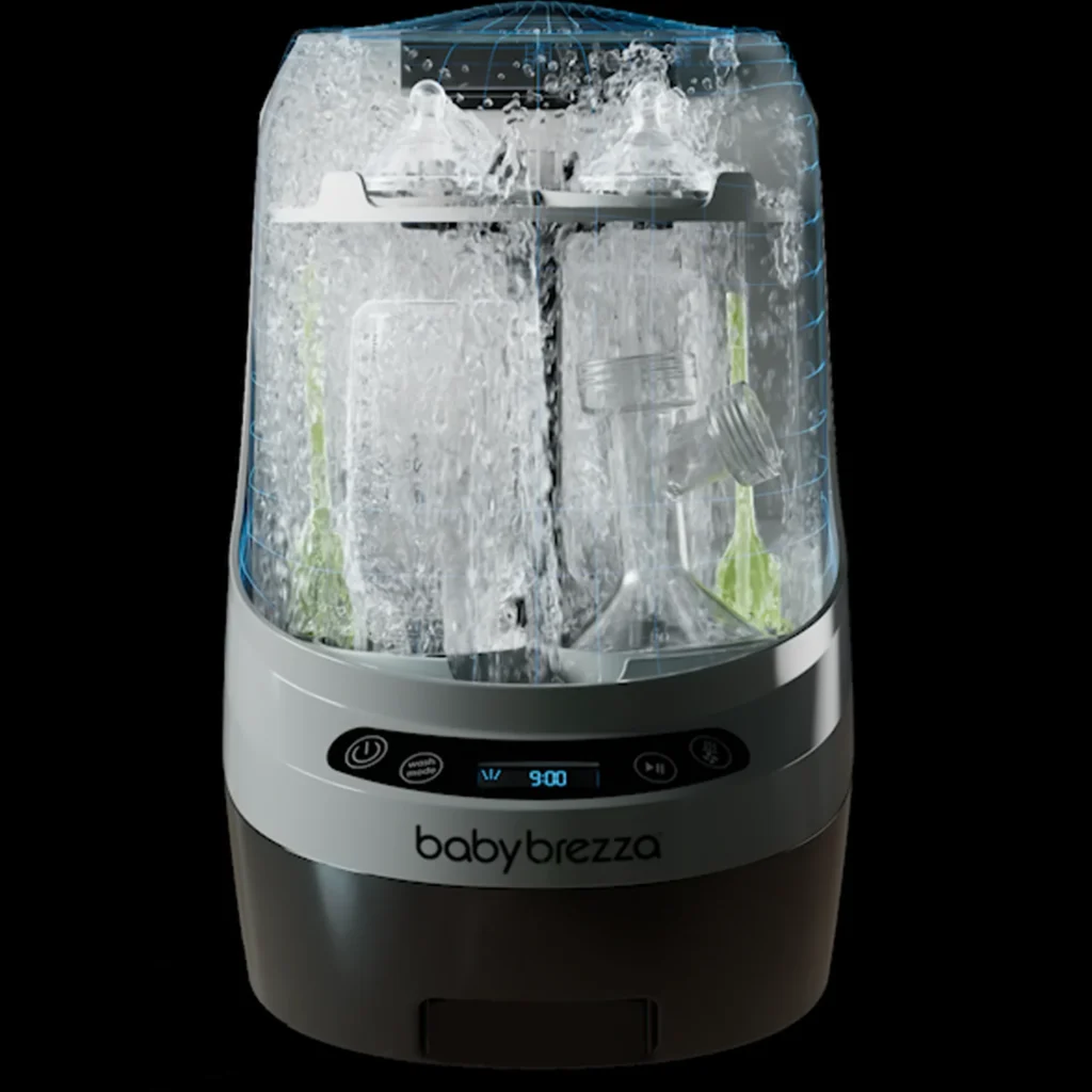 lavavajillas + esteriliza y seca - bottle washer pro - white de baby brezza