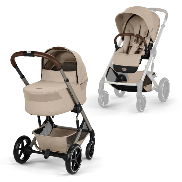 balios s lux con capazo cot s lux balios de cybex