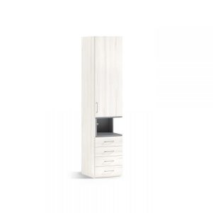 Armario 1 puerta  izquierda + 4 cajones + hueco derecho altura encimera