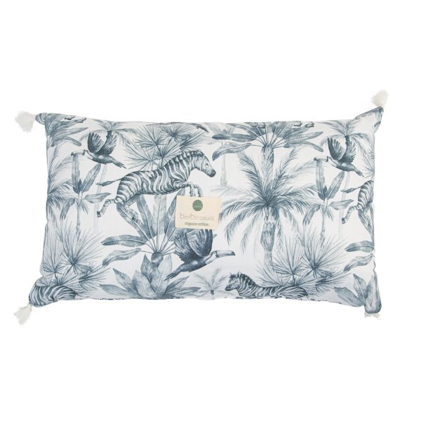 cojín decorativo rectangular zebra de bimbidreams