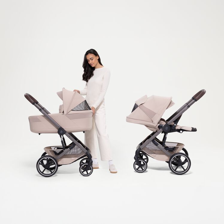 balios s lux con capazo cot s lux balios de cybex