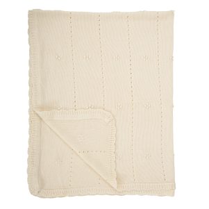 toquilla tricot margot beig 75x90 de bimbidreams