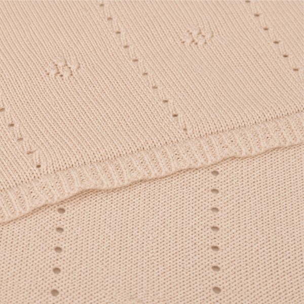 toquilla tricot margot rosa 75x90 de bimbidreams