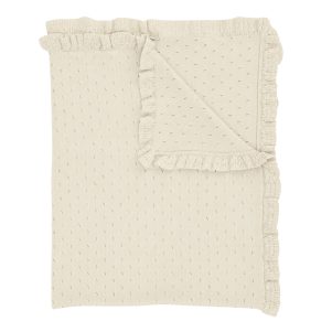 toquilla tricot odette beig 75x90 de bimbidreams