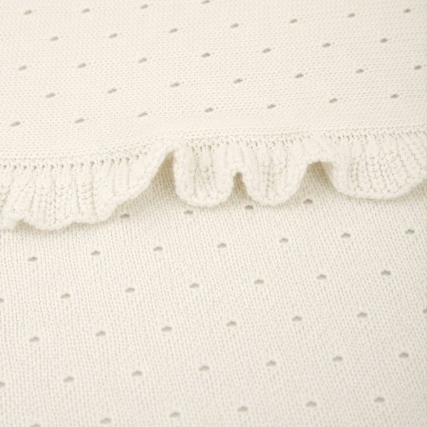 toquilla tricot odette beig 75x90 de bimbidreams