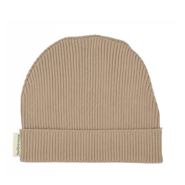 gorro bebé tricot lino 0-1 mes de bimbidreams