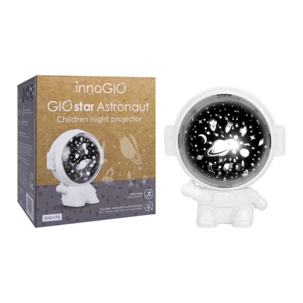 proyector con música giostar astronauta de innogio