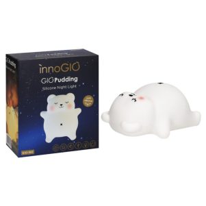 luz nocturna de silicona giopudding de innogio
