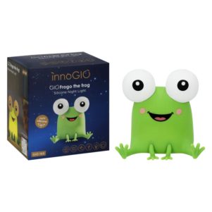 luz nocturna de silicona giofrogo the frog de innogio