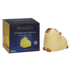 luz nocturna de silicona giococo the capybara de innogio