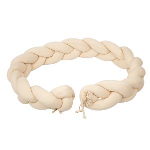 protector de cuna trenza basics de bimbidreams
