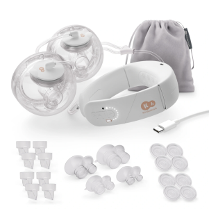 extractor de leche eléctrico doble gentlenest de kinderkraft