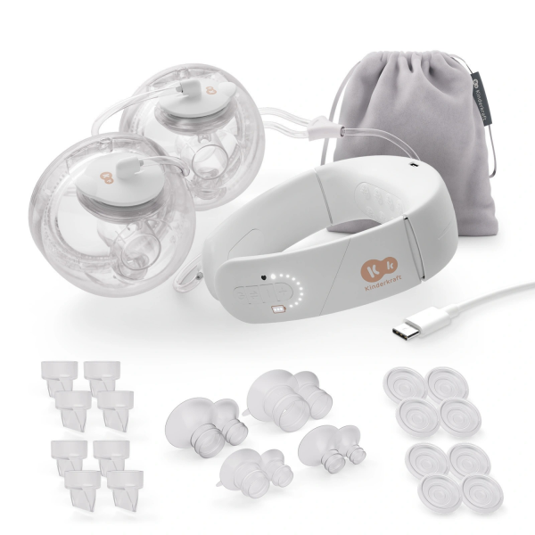 extractor de leche eléctrico doble gentlenest de kinderkraft