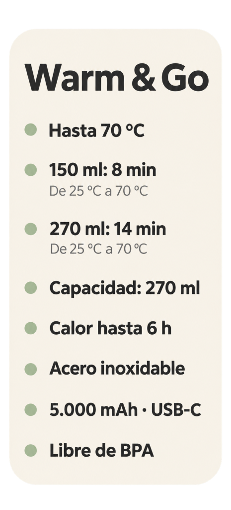 calienta biberones warm & go de bebedue 1 calienta biberones warm & go de bebedue